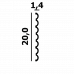Стеновая панель P126-3000