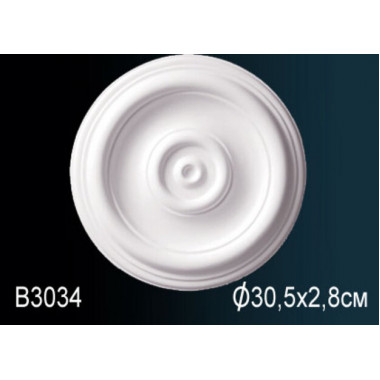 Розетка потолочная B3034