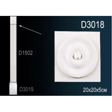 Капитель D3018