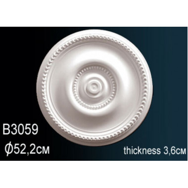 Розетка потолочная B3059