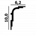 Карниз P102